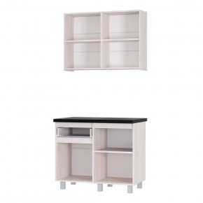 Кухня Тренд 1.0 м (Ясень белый) в Ханты-Мансийске - hanty-mansiysk.mebel24.online | фото 2