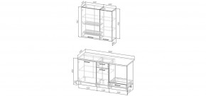 Кухонный гарнитур Антик 1600 h950 (Стол. 26мм) в Ханты-Мансийске - hanty-mansiysk.mebel24.online | фото 2