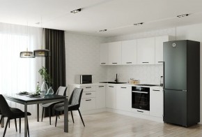 Кухонный гарнитур Белый Глянец 2600*1600 (Стол. 26мм) в Ханты-Мансийске - hanty-mansiysk.mebel24.online | фото 1