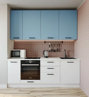 Кухонный гарнитур Капри 2200 h950 (Стол. 38мм) в Ханты-Мансийске - hanty-mansiysk.mebel24.online | фото