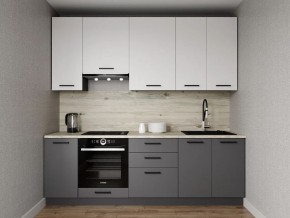 Кухонный гарнитур Меренга 2400 h950 (Стол. 26мм) в Ханты-Мансийске - hanty-mansiysk.mebel24.online | фото