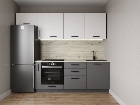 Кухонный гарнитур Меренга 2550 (Стол. 26мм) в Ханты-Мансийске - hanty-mansiysk.mebel24.online | фото 1