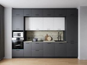 Кухонный гарнитур Меренга 3400 (Стол. 38мм) в Ханты-Мансийске - hanty-mansiysk.mebel24.online | фото 1
