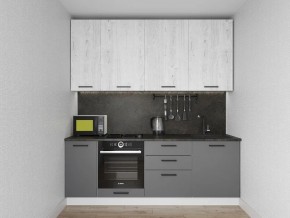 Кухонный гарнитур Санторини 2200 h 950 (Стол. 38мм) в Ханты-Мансийске - hanty-mansiysk.mebel24.online | фото 1