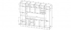 Кухонный гарнитур Санторини 3400 (Стол. 26мм) в Ханты-Мансийске - hanty-mansiysk.mebel24.online | фото 2