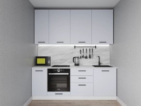 Кухонный гарнитур Смоки 2200 h950 (Стол. 38 мм) в Ханты-Мансийске - hanty-mansiysk.mebel24.online | фото 1