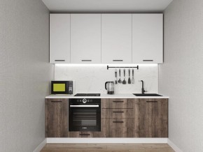 Кухонный гарнитур Старое Дерево 2200 h950 (Стол. 26мм) в Ханты-Мансийске - hanty-mansiysk.mebel24.online | фото 1