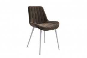 ЛАРИ Стул (кофе (велюр)/белый​​​​​​​) в Ханты-Мансийске - hanty-mansiysk.mebel24.online | фото