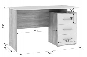 ЛАЙТ 2 Стол компьютерный (1200) в Ханты-Мансийске - hanty-mansiysk.mebel24.online | фото 2
