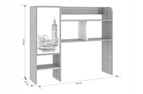 ЛАЙТ К1 Компьютерный стол в Ханты-Мансийске - hanty-mansiysk.mebel24.online | фото 6