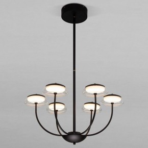 Люстра на штанге Eurosvet Fungo 50388 LED черный в Ханты-Мансийске - hanty-mansiysk.mebel24.online | фото