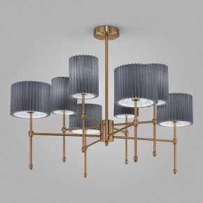 Люстра на штанге Eurosvet Notturno 60162/8 латунь в Ханты-Мансийске - hanty-mansiysk.mebel24.online | фото