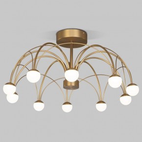 Люстра на штанге Eurosvet Ragno 90031/10 LED золото в Ханты-Мансийске - hanty-mansiysk.mebel24.online | фото