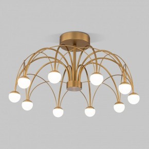 Люстра на штанге Eurosvet Ragno 90031/10 LED золото в Ханты-Мансийске - hanty-mansiysk.mebel24.online | фото 3