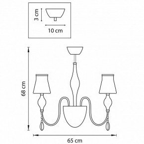 Люстра на штанге Lightstar Escica 806050 в Ханты-Мансийске - hanty-mansiysk.mebel24.online | фото 6