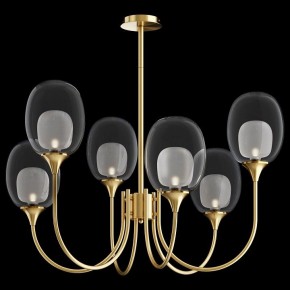 Люстра на штанге Maytoni Aura MOD016PL-06BS в Ханты-Мансийске - hanty-mansiysk.mebel24.online | фото 2