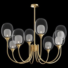 Люстра на штанге Maytoni Aura MOD016PL-08BS в Ханты-Мансийске - hanty-mansiysk.mebel24.online | фото 2