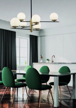 Люстра на штанге Maytoni Nostalgia MOD048PL-06G в Ханты-Мансийске - hanty-mansiysk.mebel24.online | фото 3