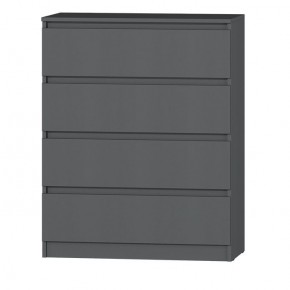 МС "Хилтон" Комод №1 800 (4 ящ.) графит в Ханты-Мансийске - hanty-mansiysk.mebel24.online | фото 2