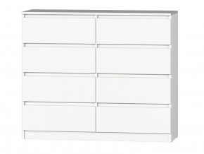 МС "Хилтон" Комод №3 1200 (8 ящ.) белый текстурный в Ханты-Мансийске - hanty-mansiysk.mebel24.online | фото 2