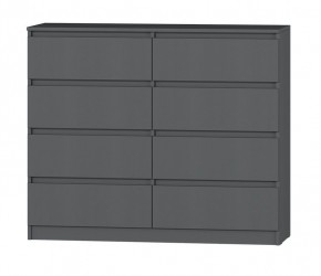 МС "Хилтон" Комод №3 1200 (8 ящ.) графит в Ханты-Мансийске - hanty-mansiysk.mebel24.online | фото 2