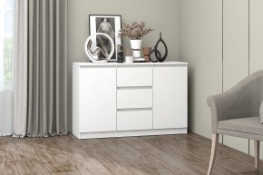 МС "Хилтон" Комод №4 1200 (белый текстурный) в Ханты-Мансийске - hanty-mansiysk.mebel24.online | фото