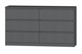 МС "Хилтон" Комод №5 1400 (6 ящ.) графит в Ханты-Мансийске - hanty-mansiysk.mebel24.online | фото 2