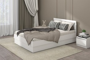 МС "Хилтон" Кровать 1,2 (Белый текстурный) в Ханты-Мансийске - hanty-mansiysk.mebel24.online | фото