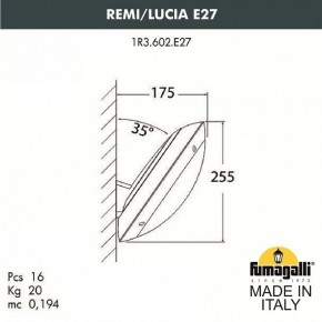 Накладной светильник Fumagalli Lucia 1R3.602.000.LYE27 в Ханты-Мансийске - hanty-mansiysk.mebel24.online | фото 2