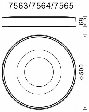 Накладной светильник Mantra Coin 7565 в Ханты-Мансийске - hanty-mansiysk.mebel24.online | фото 3