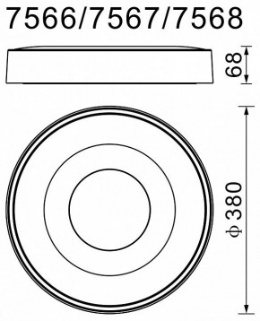 Накладной светильник Mantra Coin 7567 в Ханты-Мансийске - hanty-mansiysk.mebel24.online | фото 4