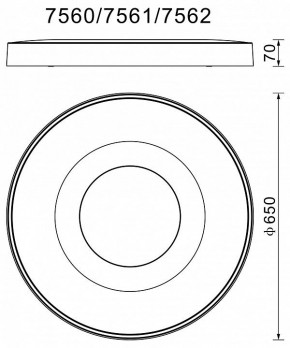 Накладной светильник Mantra Coin 7690 в Ханты-Мансийске - hanty-mansiysk.mebel24.online | фото 3