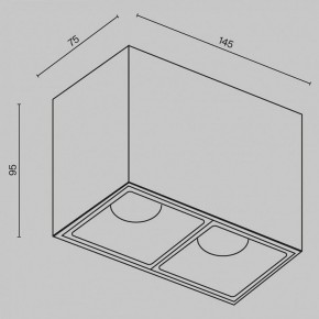 Накладной светильник Maytoni Alfa LED C065CL-02-L12W3K-B в Ханты-Мансийске - hanty-mansiysk.mebel24.online | фото 4