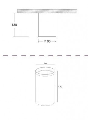 Накладной светильник Maytoni Focus C010CL-01GF в Ханты-Мансийске - hanty-mansiysk.mebel24.online | фото 2