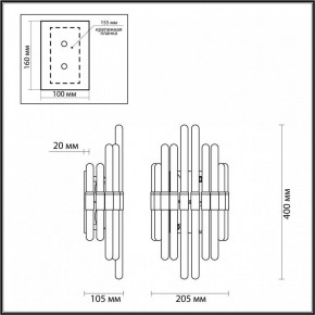 Накладной светильник Odeon Light Stika 4988/2W в Ханты-Мансийске - hanty-mansiysk.mebel24.online | фото 5