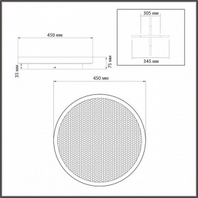 Накладной светильник Sonex Shimmers 7736/60L в Ханты-Мансийске - hanty-mansiysk.mebel24.online | фото 8