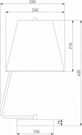 Настольная лампа декоративная Eurosvet Amaretto 01165/1 хром в Ханты-Мансийске - hanty-mansiysk.mebel24.online | фото 2