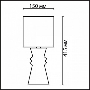 Настольная лампа декоративная Lumion Segi 8131/1Т в Ханты-Мансийске - hanty-mansiysk.mebel24.online | фото 4