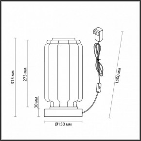 Настольная лампа декоративная Odeon Light Jam 5409/10TL в Ханты-Мансийске - hanty-mansiysk.mebel24.online | фото 4