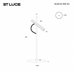 Настольная лампа декоративная ST-Luce LILT SL6210.404.01 в Ханты-Мансийске - hanty-mansiysk.mebel24.online | фото 2