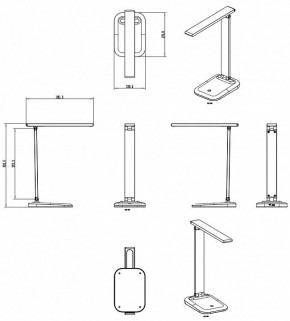 Настольная лампа офисная Arte Lamp London A5124LT-1BK в Ханты-Мансийске - hanty-mansiysk.mebel24.online | фото 2