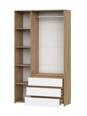 НЕКСТ 1 Спальный гарнитур (модульный) Дуб Золотой/Белый в Ханты-Мансийске - hanty-mansiysk.mebel24.online | фото 13