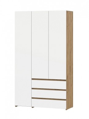 НЕКСТ 1 Спальный гарнитур (модульный) Дуб Золотой/Белый в Ханты-Мансийске - hanty-mansiysk.mebel24.online | фото 14