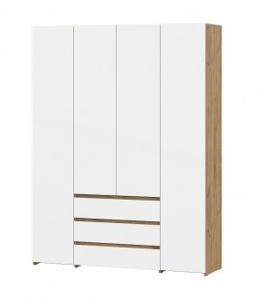 НЕКСТ 1 Спальный гарнитур (модульный) Дуб Золотой/Белый в Ханты-Мансийске - hanty-mansiysk.mebel24.online | фото 16