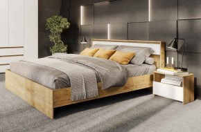 НЕКСТ 1 Спальный гарнитур (модульный) Дуб Золотой/Белый в Ханты-Мансийске - hanty-mansiysk.mebel24.online | фото 2