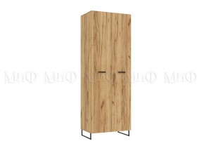 НЭНСИ LOFT Шкаф 2-х ств. 800 (Дуб крафт) в Ханты-Мансийске - hanty-mansiysk.mebel24.online | фото 1