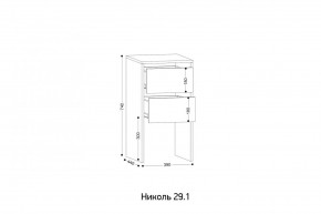 НИКОЛЬ 25 Шкаф 5-ти створчатый в Ханты-Мансийске - hanty-mansiysk.mebel24.online | фото 7