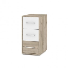 ОЛИВИЯ О62 Комод-тумба (дуб серый/белый) в Ханты-Мансийске - hanty-mansiysk.mebel24.online | фото