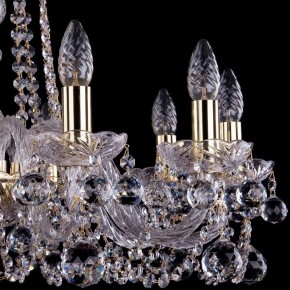 Подвесная люстра Bohemia Ivele Crystal 1402 1402/10/240/G/Balls в Ханты-Мансийске - hanty-mansiysk.mebel24.online | фото 2