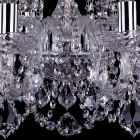 Подвесная люстра Bohemia Ivele Crystal 1402 1402/10/240/Ni/Leafs в Ханты-Мансийске - hanty-mansiysk.mebel24.online | фото 3